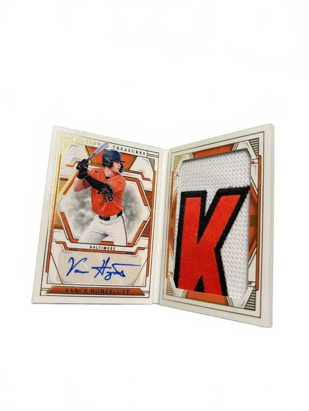 2025 NT Vance Honeycutt Auto Jumbo Patch Booklet /35